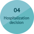 Hospitalization decision
