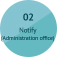 Notify Administration office)